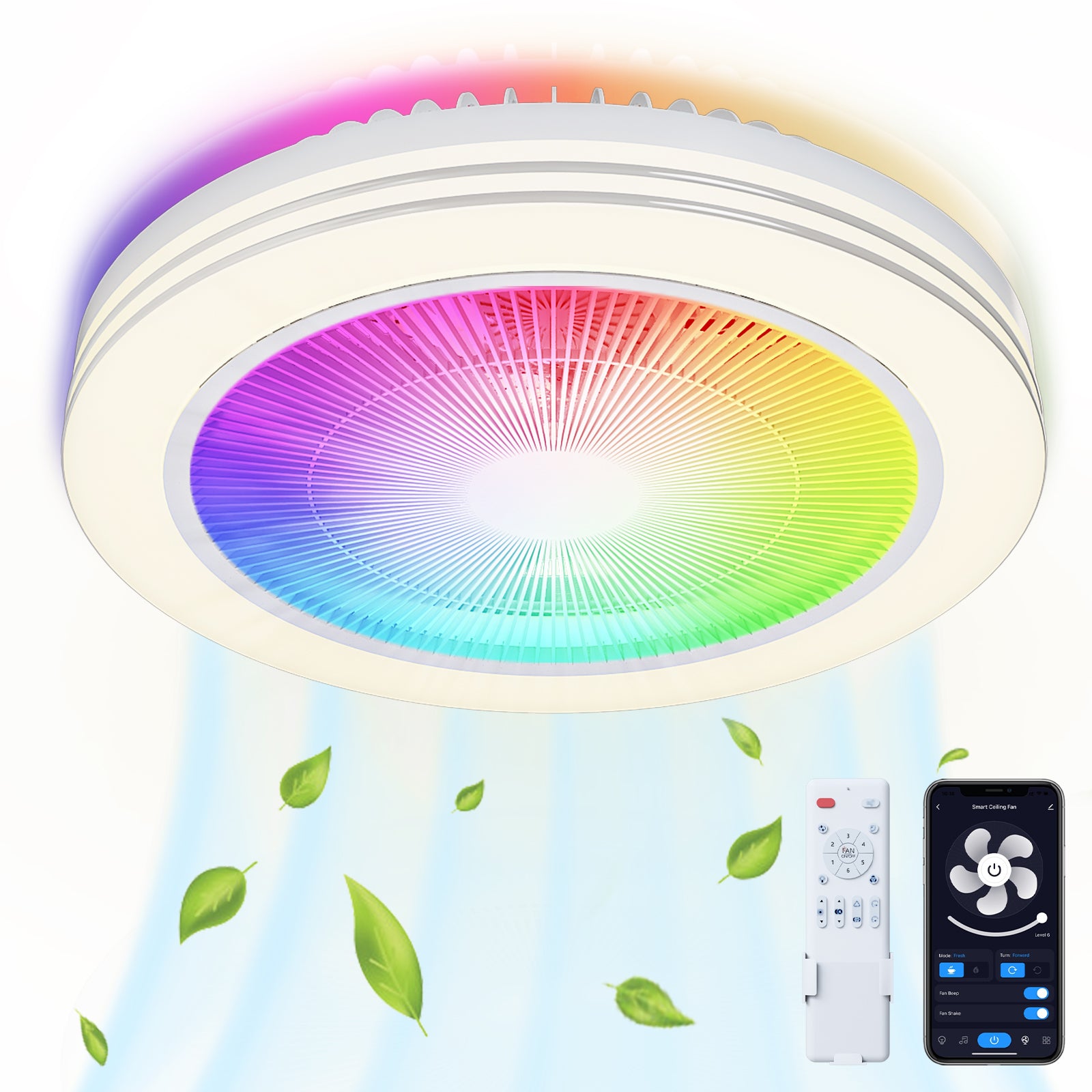 LUMIMAN Smart Ceiling Light with Fan