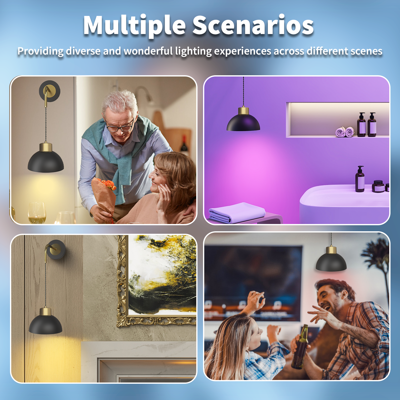 LUMIMAN Battery operated Sconces Modern Style