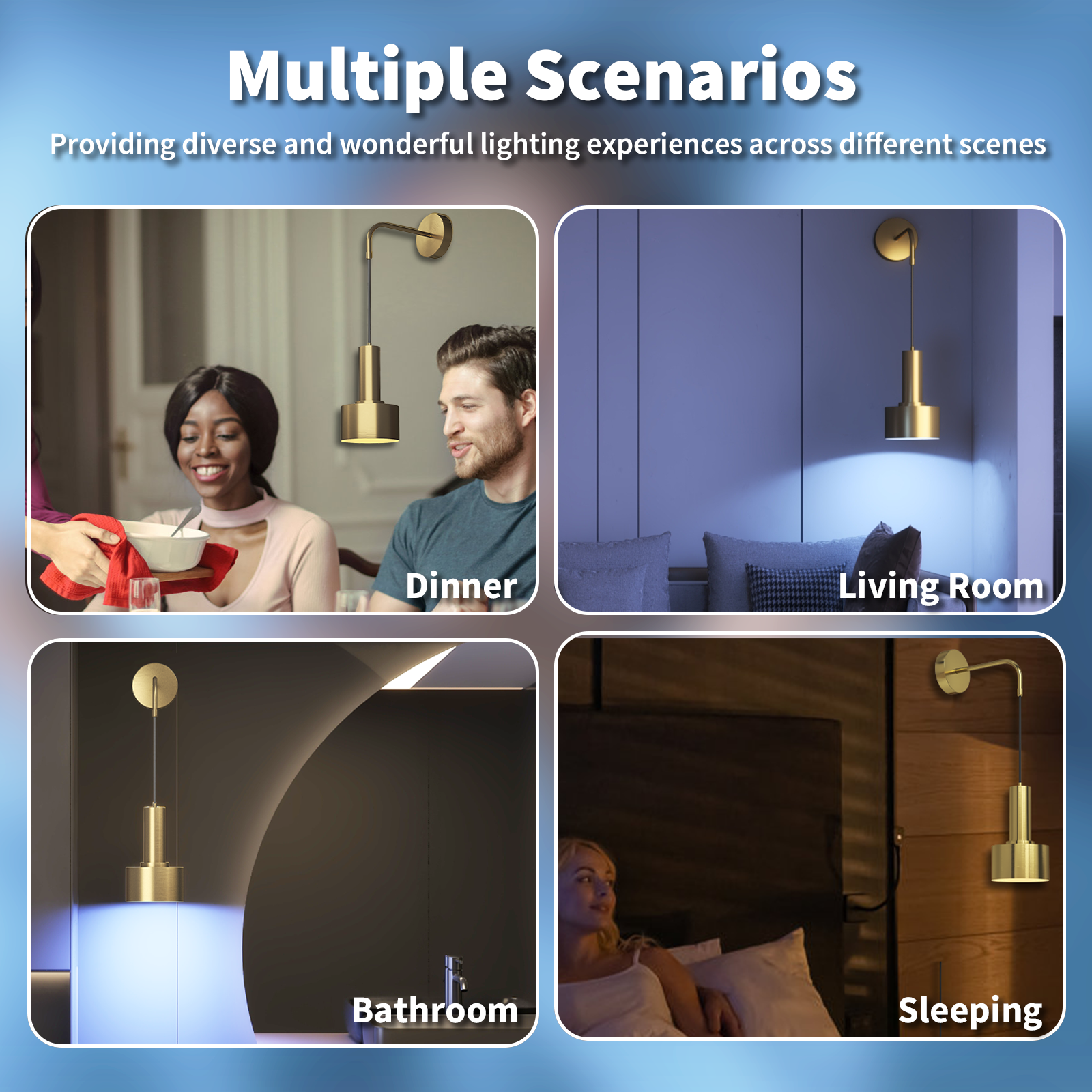 LUMIMAN Battery operated Sconces