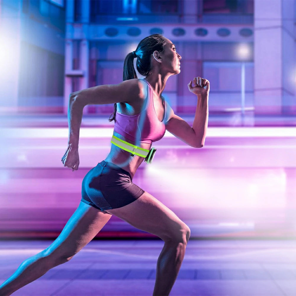 Running Vest, Running Light for Runners, Safety Reflective Running Gear for Men Women