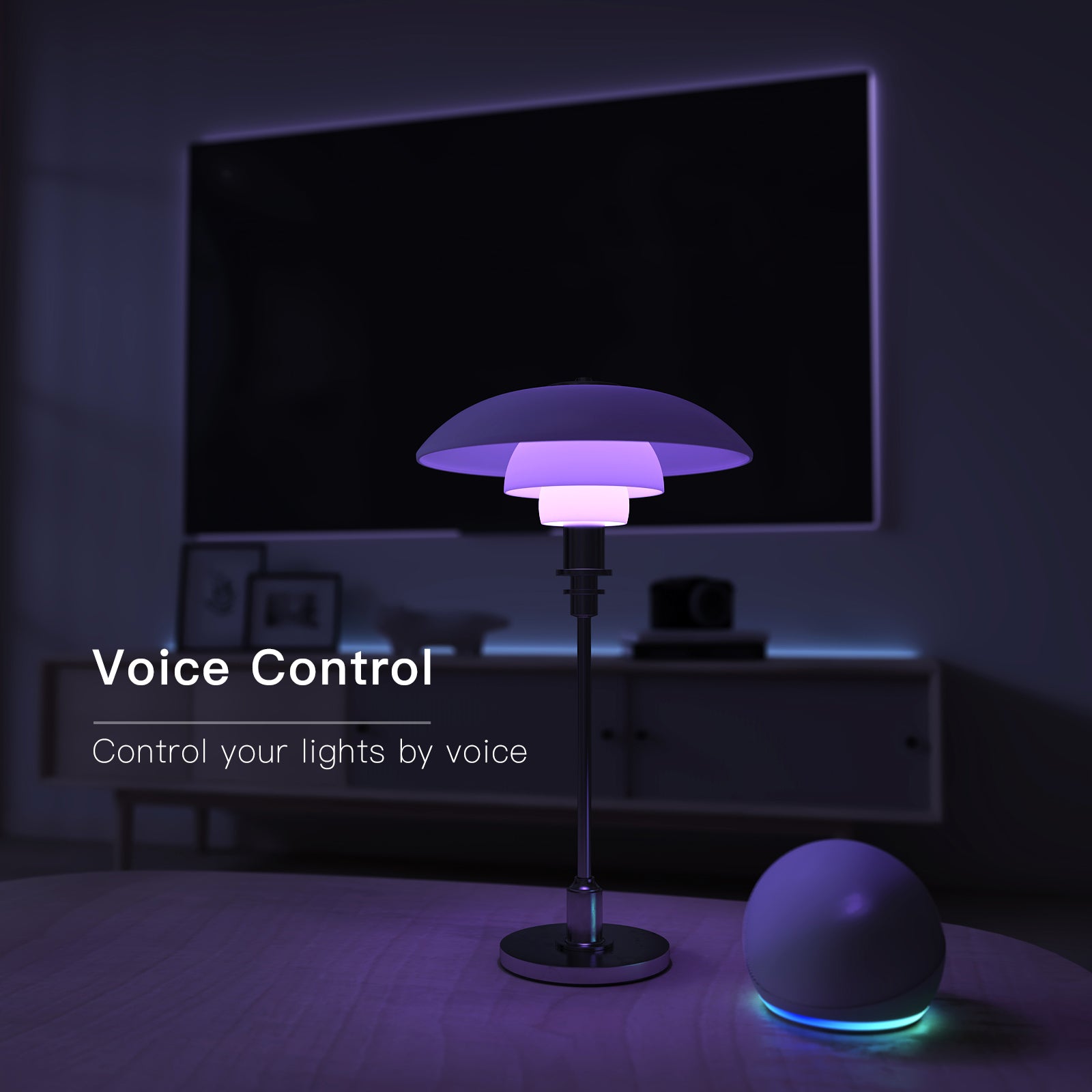 LUMIMAN PRO - Mini Bulb A15 G45 E12 small screw Smart Alexa/Google voice controlled