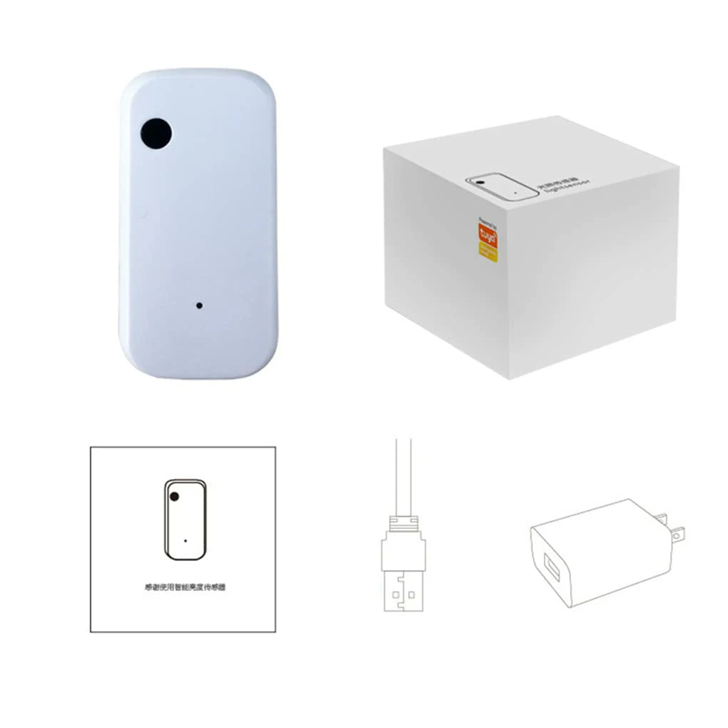 Illumination Sensor,WIFI Light Sensor Home Light Sensor