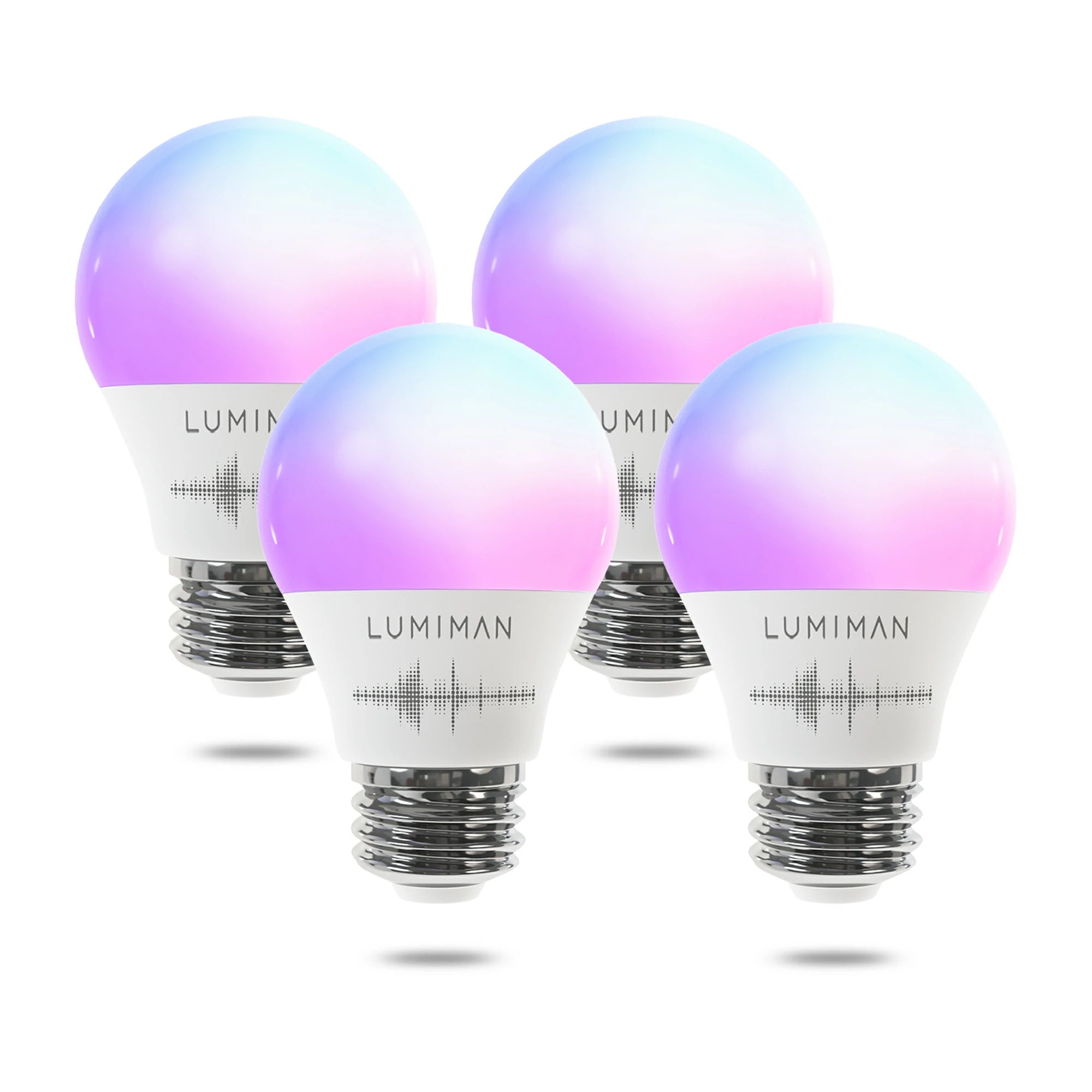 LUMIMAN PRO - Mini Bulb A15 E26 for ceiling light fixture Smart Alexa/Google voice controlled