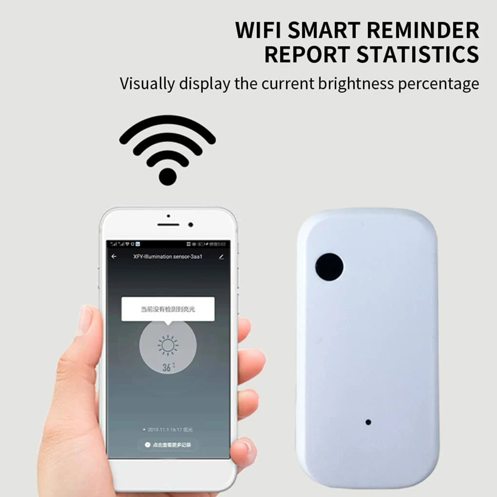 Illumination Sensor,WIFI Light Sensor Home Light Sensor