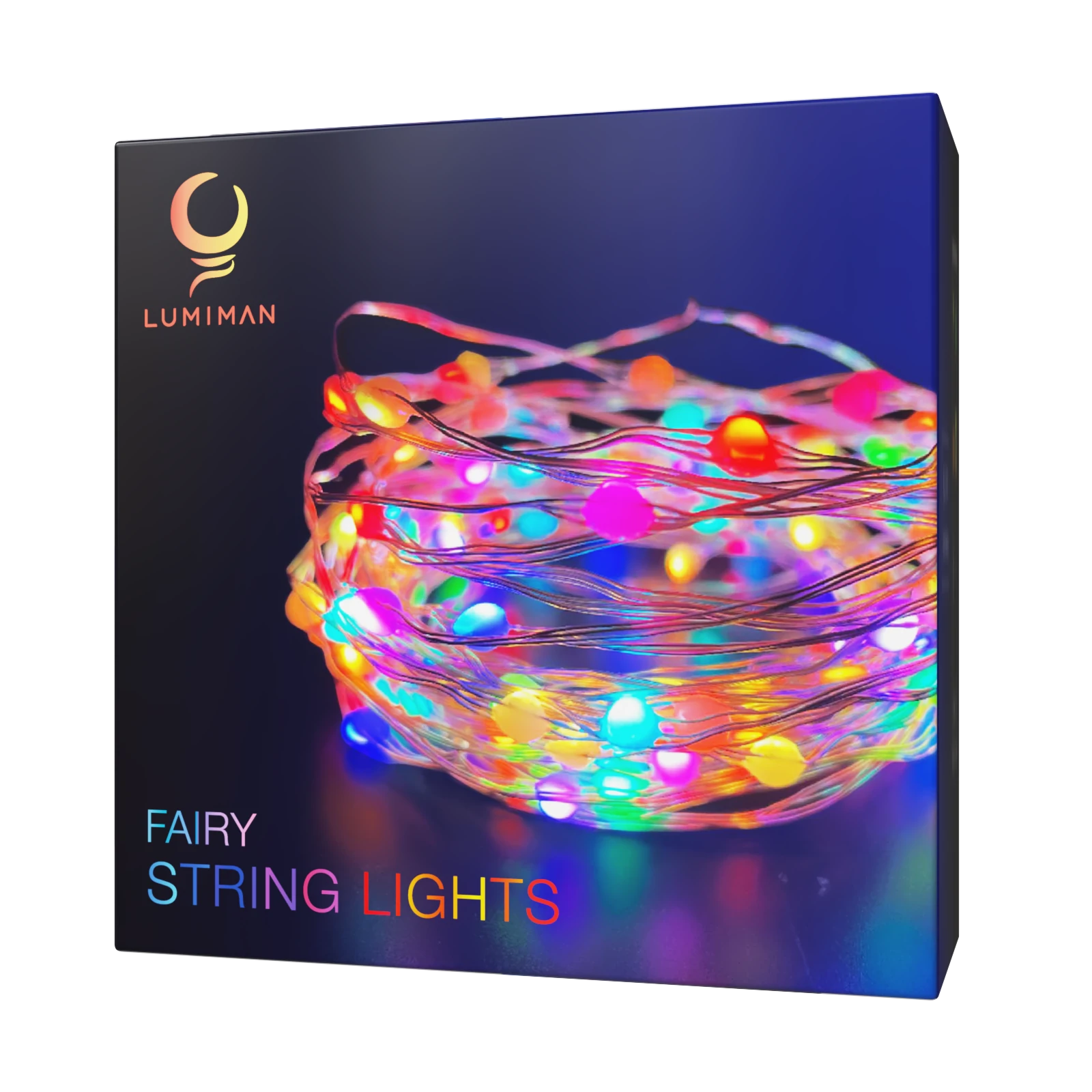 LUMIMAN PRO - WiFi Music Fairy Lights RGB Remote Control Kit 33Ft