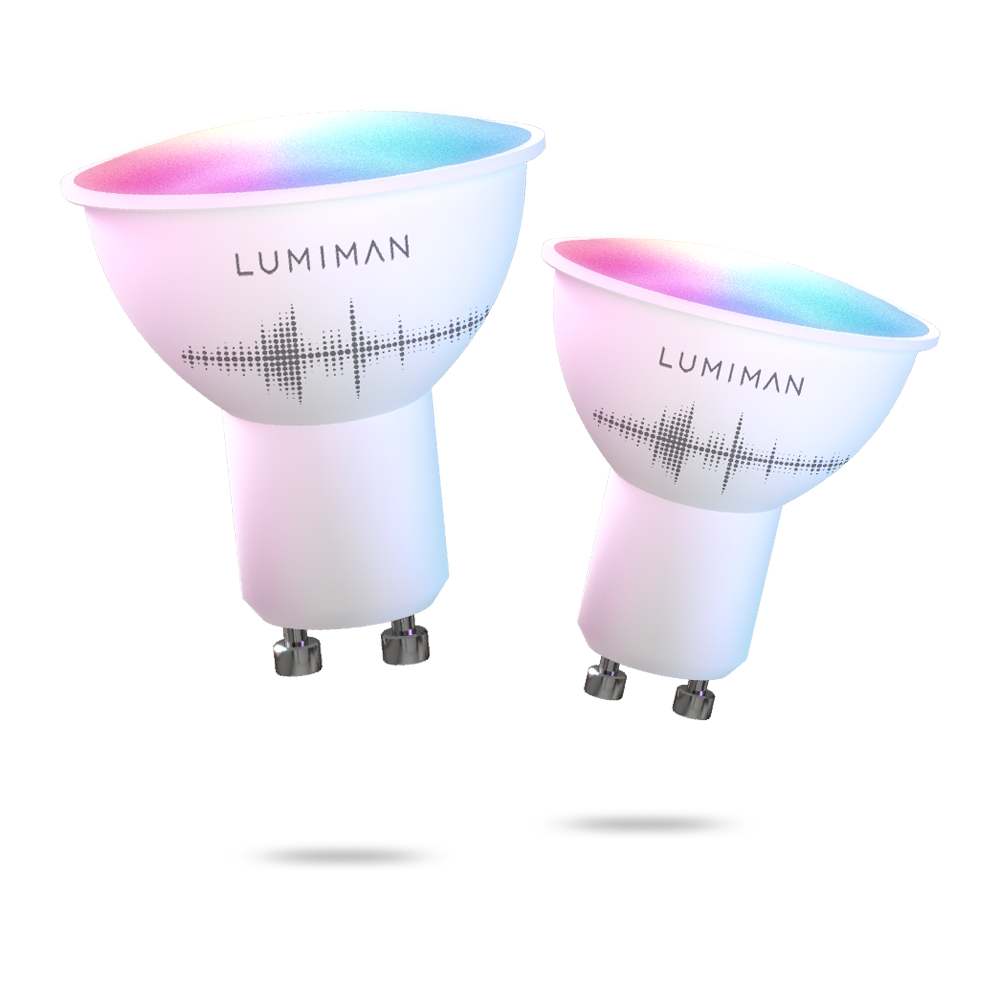 Lumiman GU10 Smart Bulb, Alexa GU10 Color Changing Bulbs 1