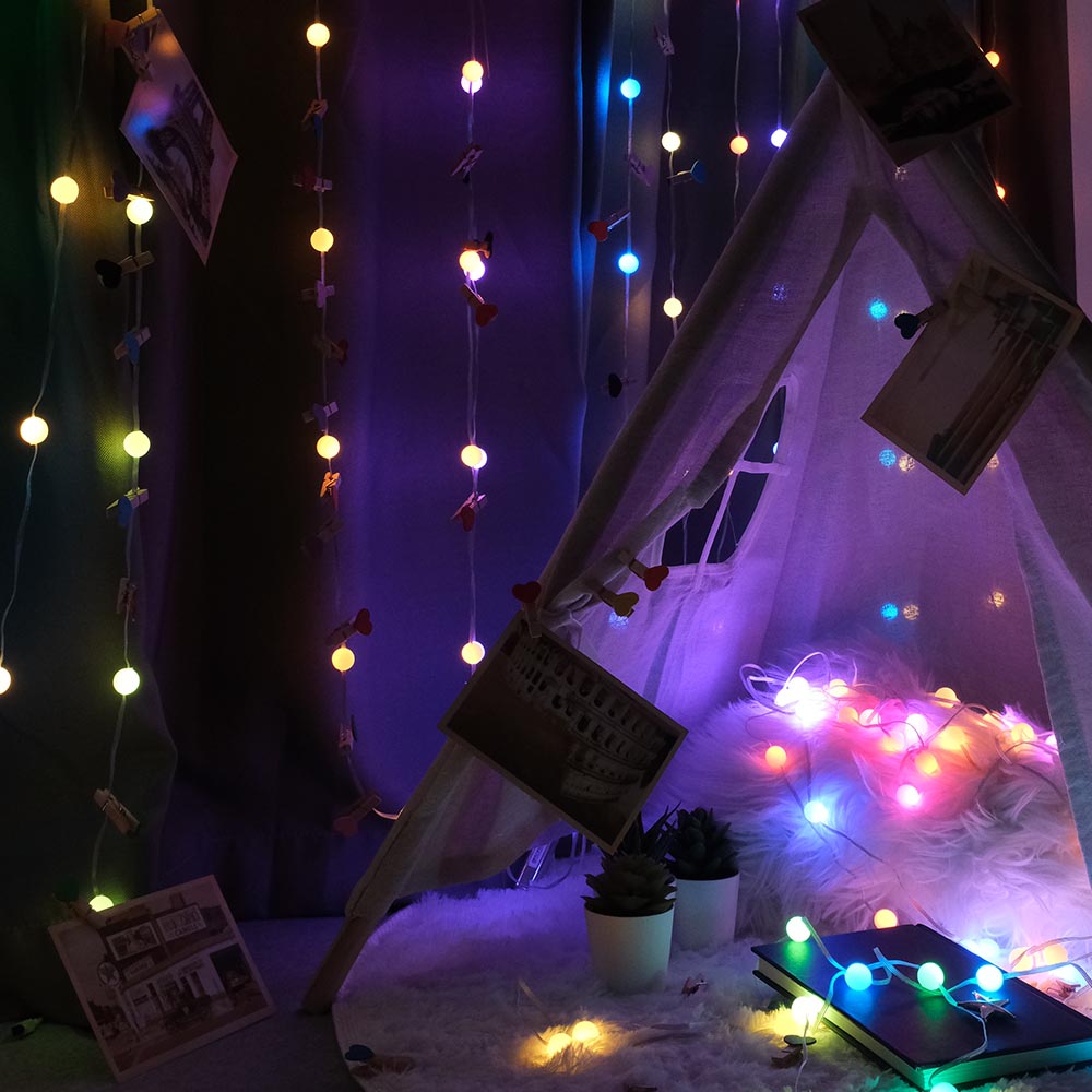 LUMIMAN PRO - Smart WiFi Globe Fairy Lights Remote Control Sync with Music-LUMIMAN