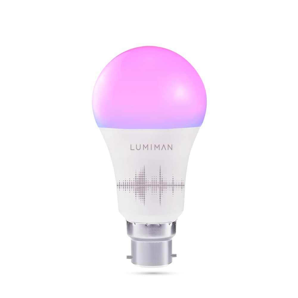 Smart Bulb – Dimmable, Colour Changing LED E27 + B22 Bayonet