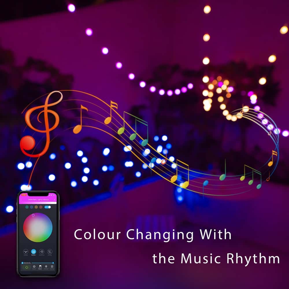 LUMIMAN PRO - Smart WiFi Globe Fairy Lights Remote Control Sync with Music-LUMIMAN