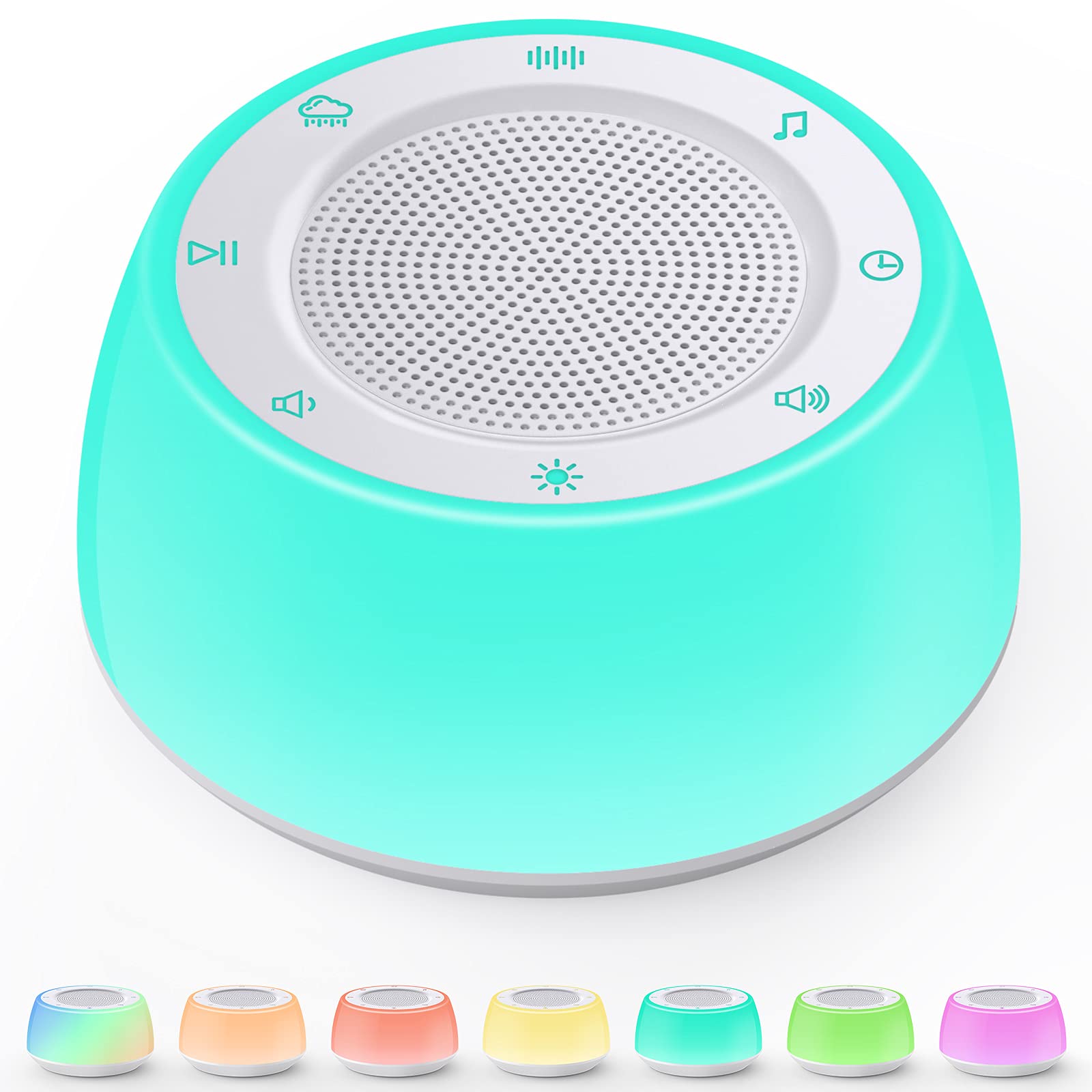 Baby white noise machine baby sound machine with night light