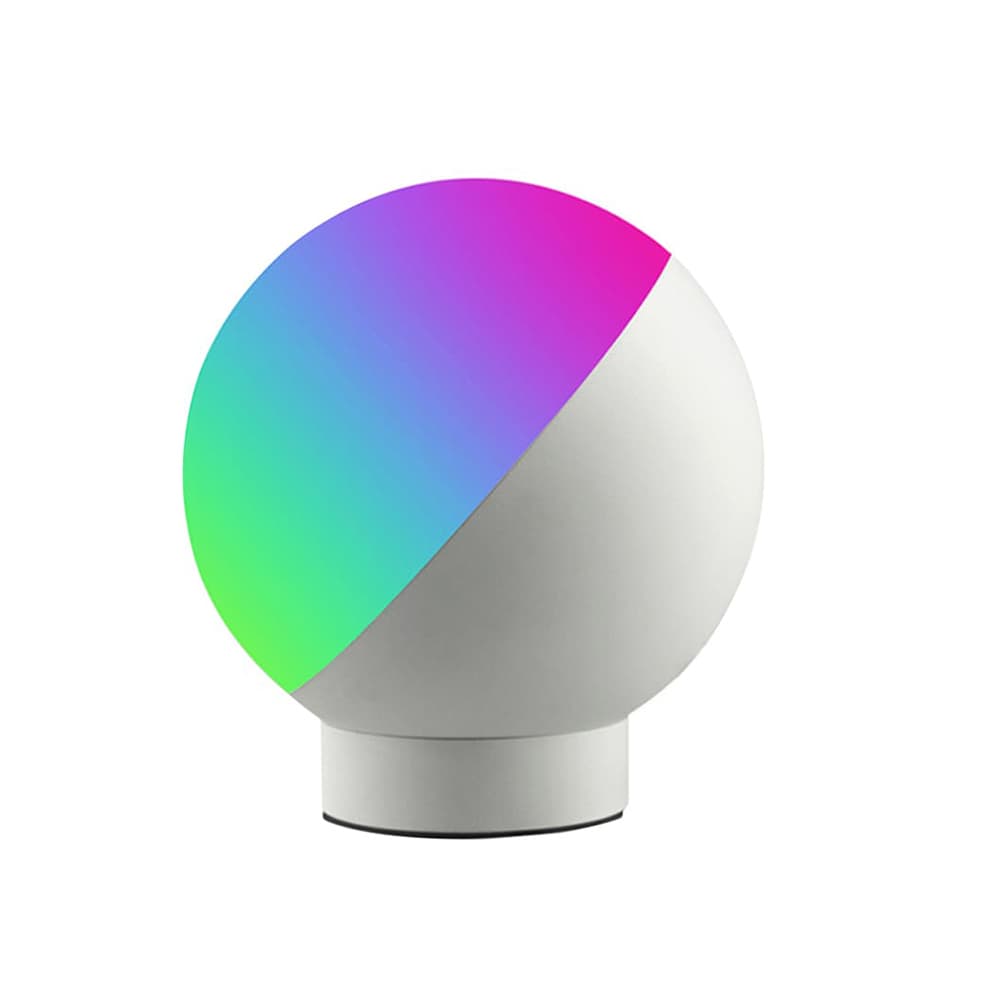 LUMIMAN Wifi Smart Round Table Lamp, WiFi Ambient Lamp App Control-LUMIMAN