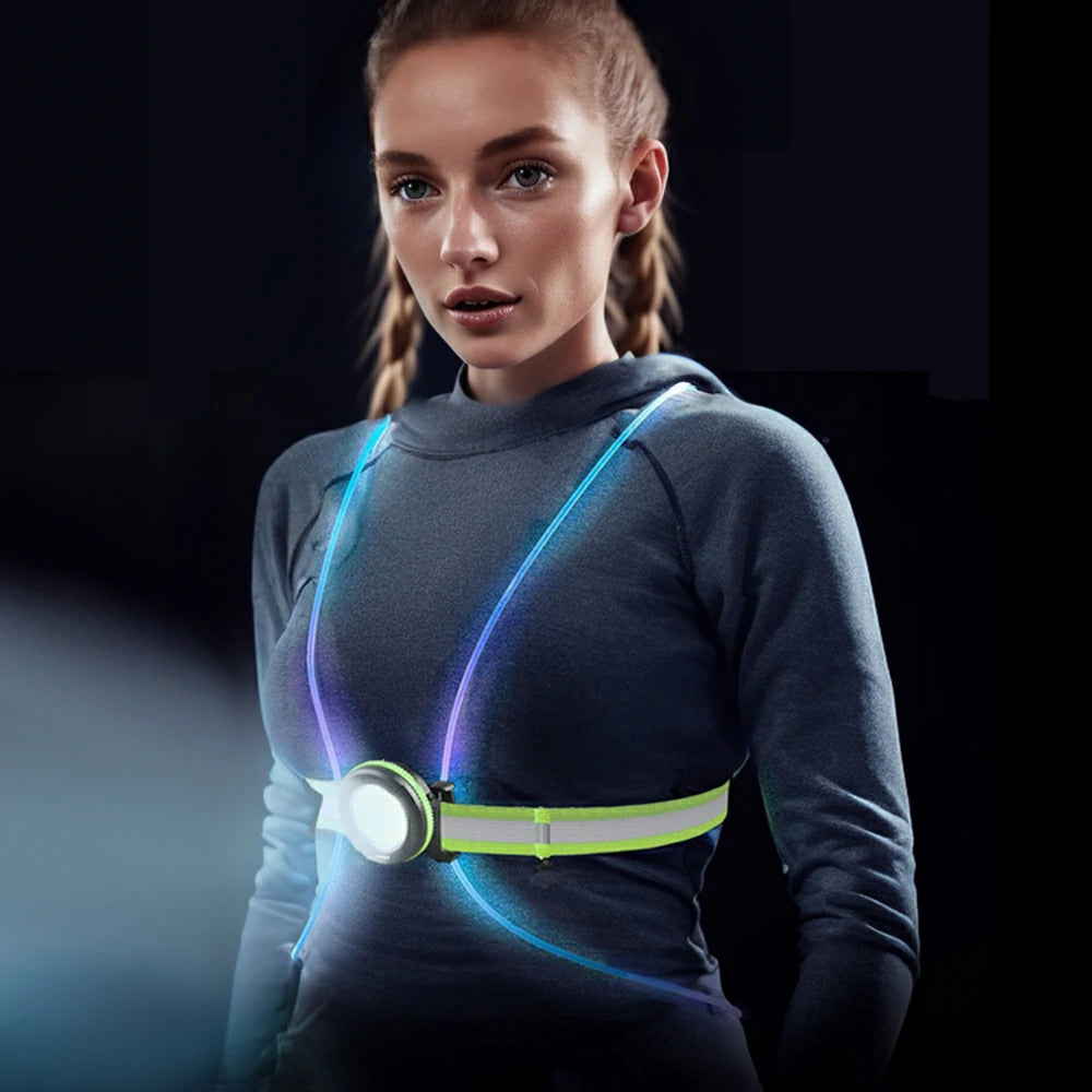 Running Vest, Running Light for Runners, Safety Reflective Running Gear for Men Women
