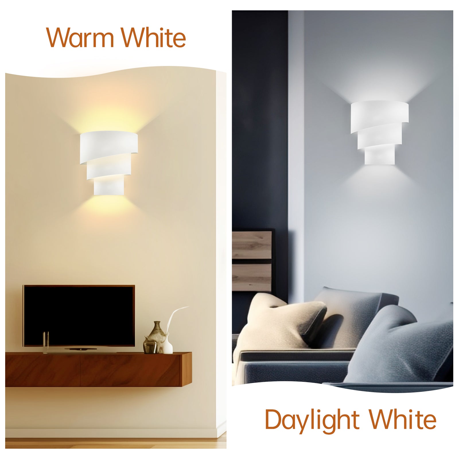 Battery Operated Wall Sconce Modern Style
