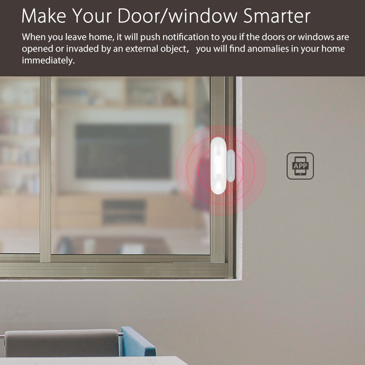 Smart Bulb Smart Door Window Sensor Bundle