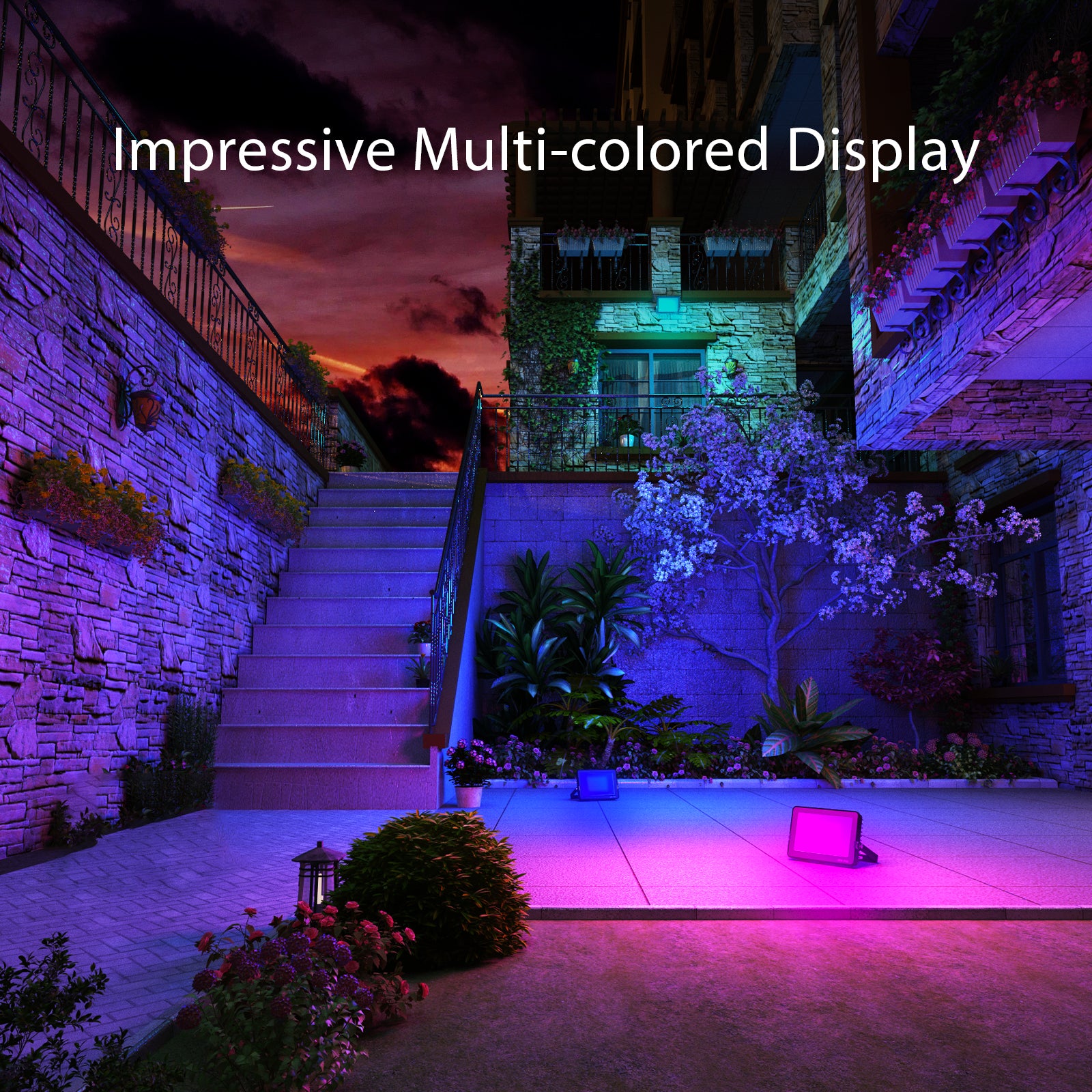 rgb led outdoor lighting