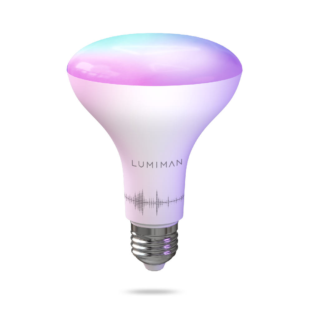 LUMIMAN PRO-BR30 LED Smart Bulb Color Changing LED WiFi Dimmable Multicolor Smart Floodlight Light Bulbs