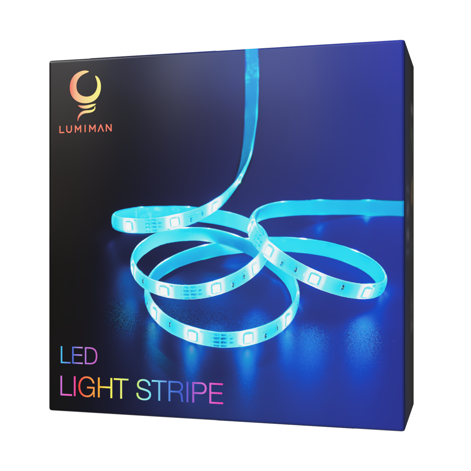 LUMIMAN PRO - UK Smart Strip WiFi LED Lights RGB Remote Control Kit Sync with Music 5M-LUMIMAN