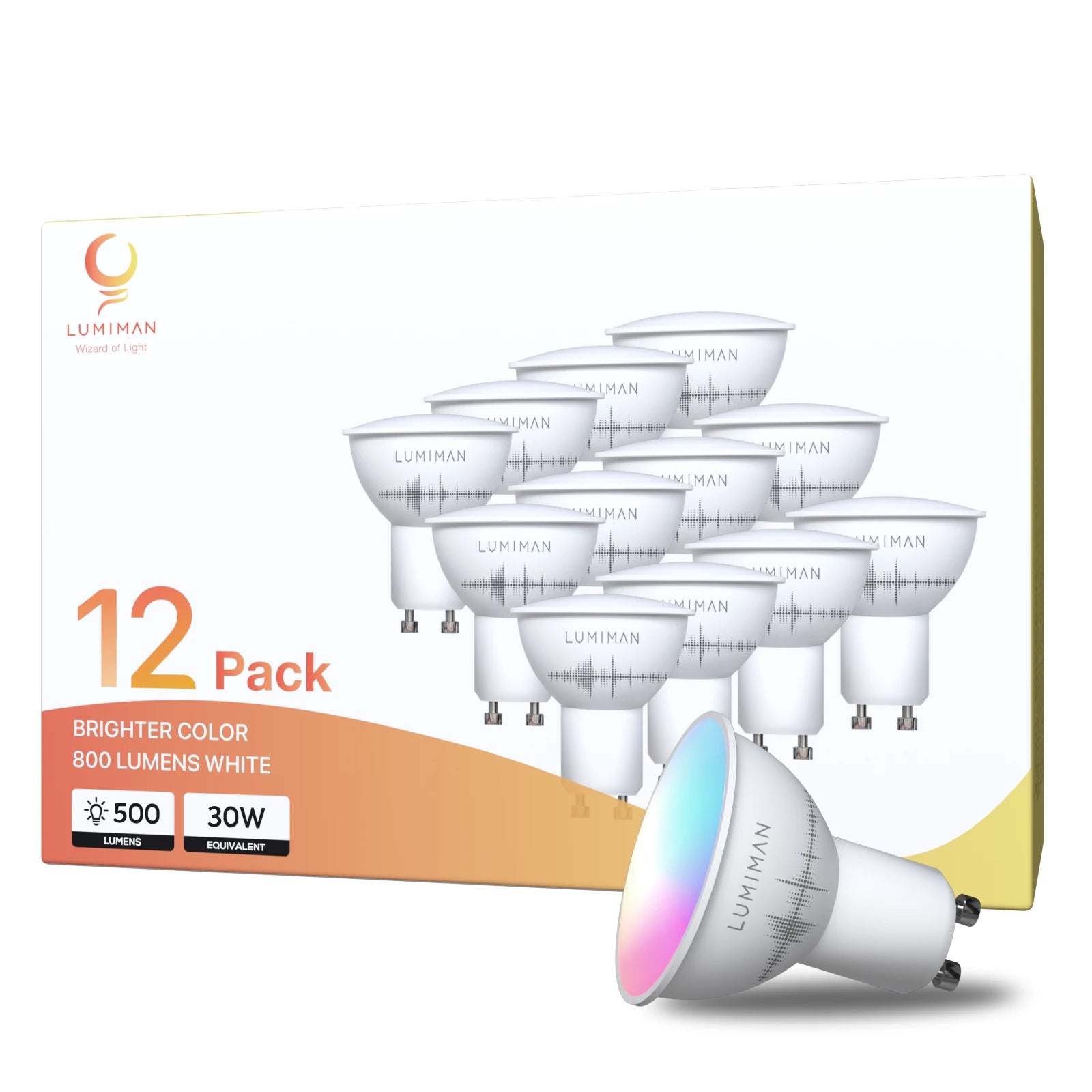 GU10 Smart WiFi Bulb RGBCW 5W