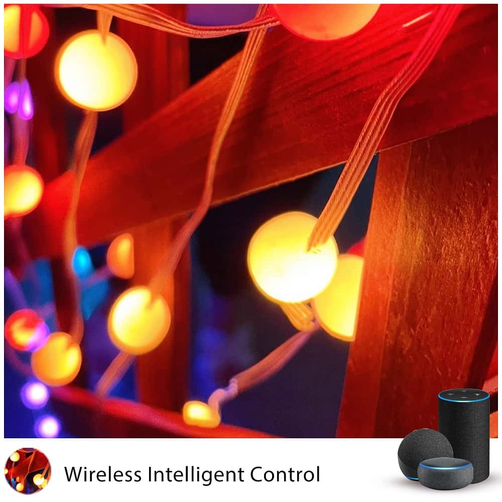 LUMIMAN PRO - Smart WiFi Globe Fairy Lights Remote Control Sync with Music-LUMIMAN