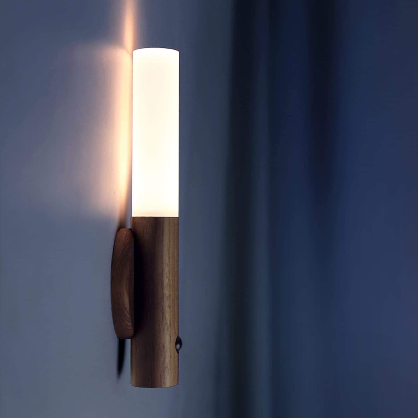 Motion Sensor Hallway Night Lights Rechargeable Led Light Portable  2700K~3000K Warm White Light only