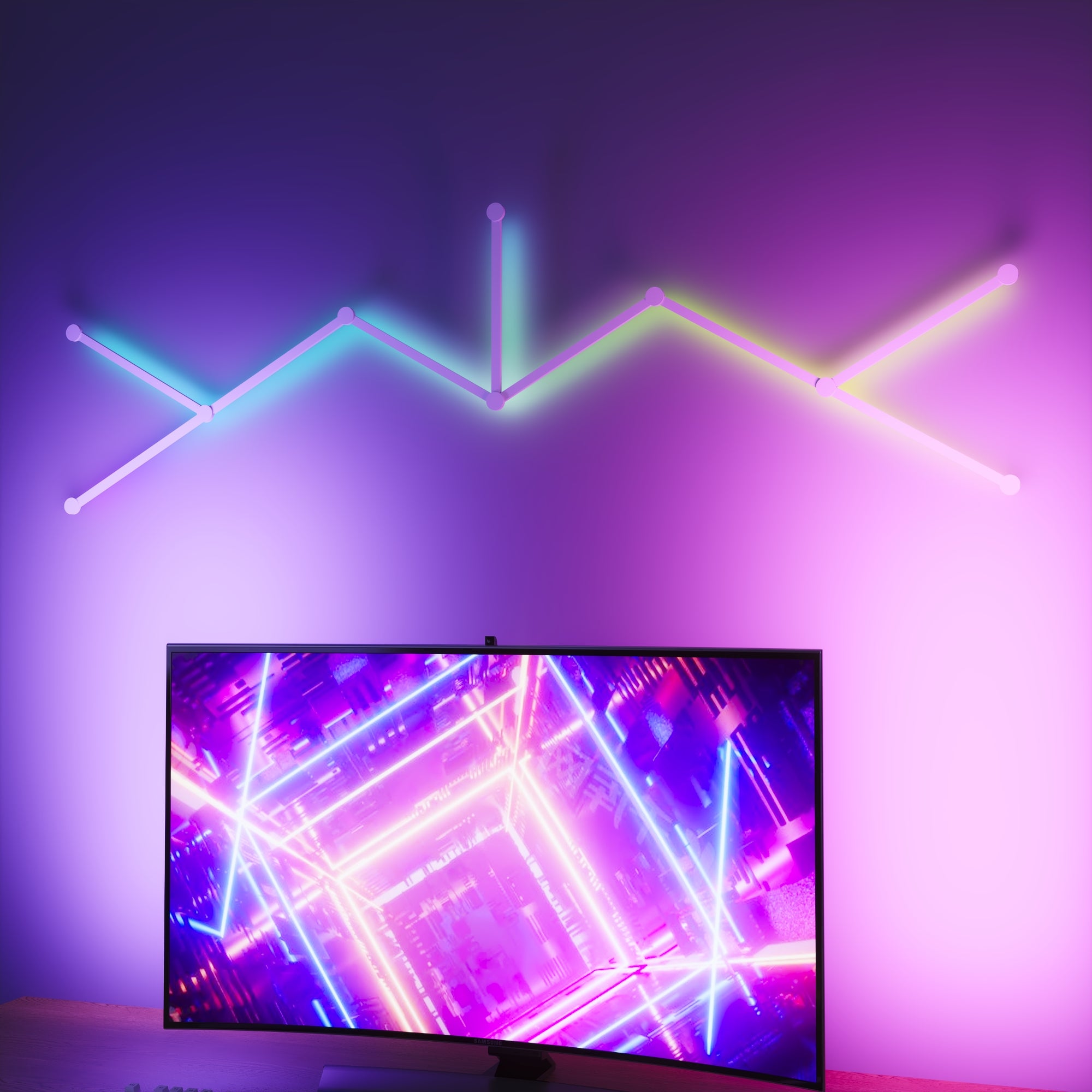 LUMIMAN Glide Wall Light Smart Music Sync RGB Color changing